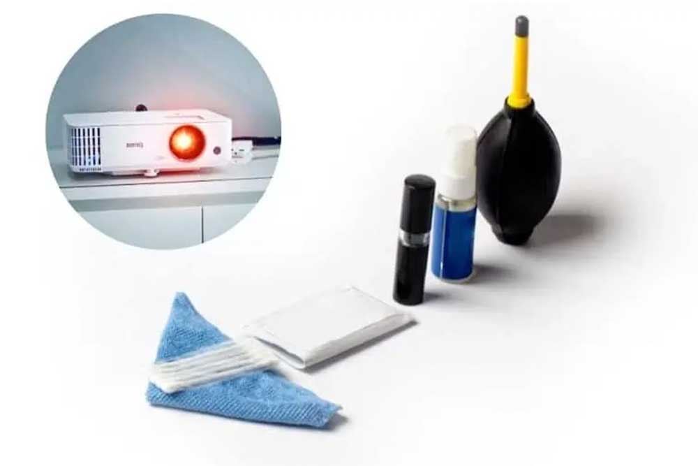 تمیز کردن فیلتر هوای ویدئو پروژکتور