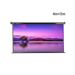 پرده نمایش برقی پروژکتور سلکسون CSB400A سایز 4×3 مشکی